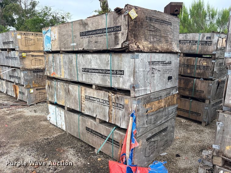 (4) Valley Pioneer MSC1220F livestock sheds