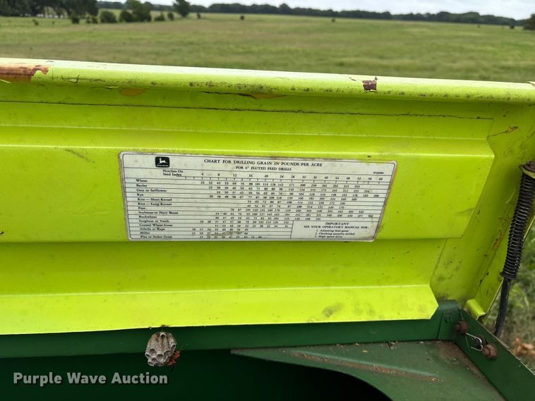 image for item ET0318 John Deere 8300 grain drill