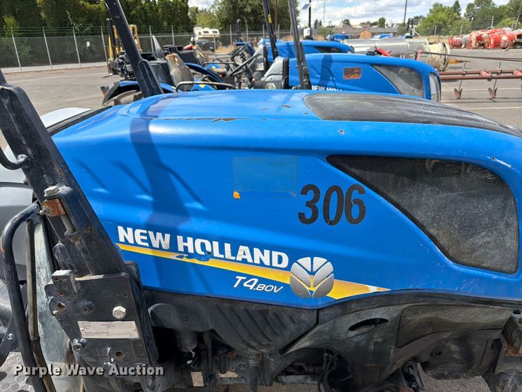 image for item ET0698 2020 New holland T4.80V MFWD tractor