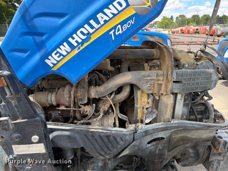image for item ET0698 2020 New holland T4.80V MFWD tractor