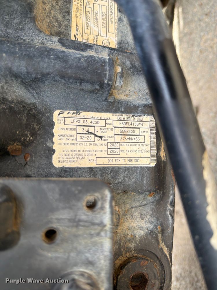 image for item ET0698 2020 New holland T4.80V MFWD tractor