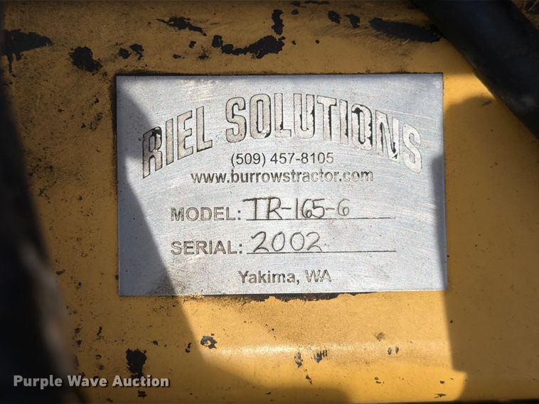 image for item ET0704 Riel Solutions TR-165-6 orchard bin trailer