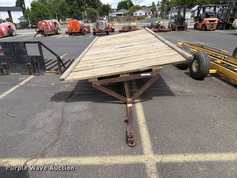image for item ET0705 Shop Built utility trailer