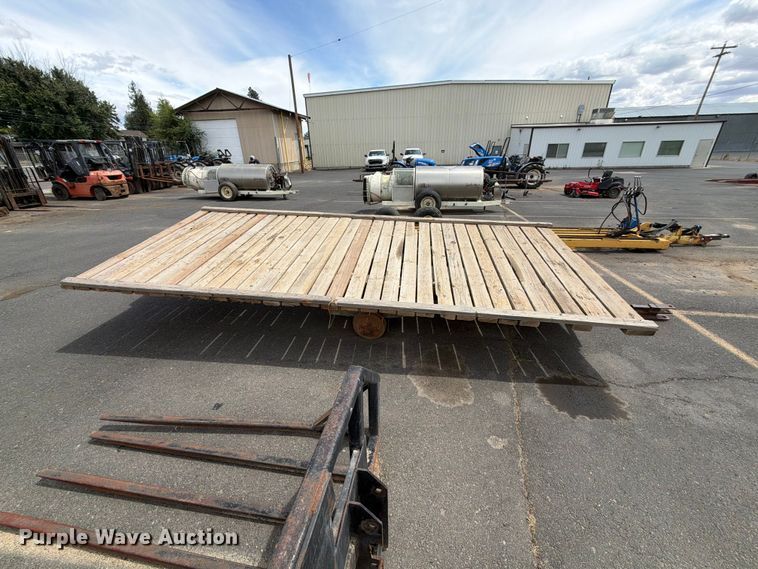 image for item ET0705 Shop Built utility trailer