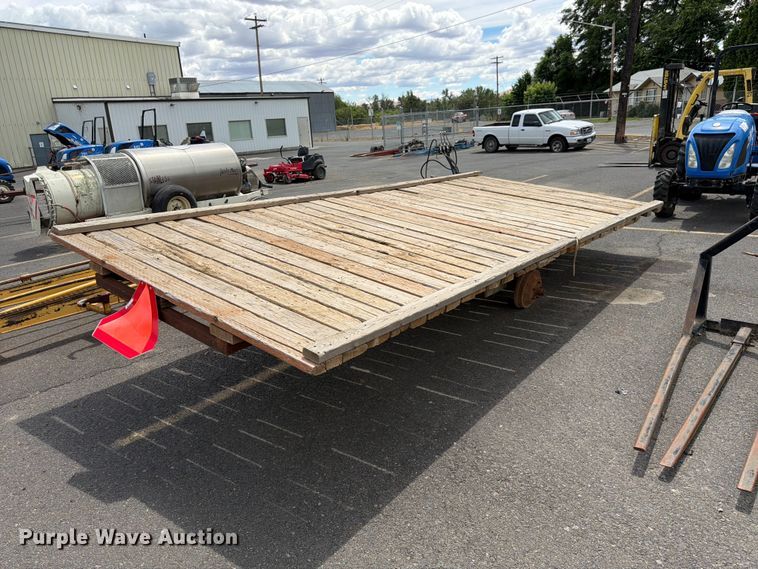 image for item ET0705 Shop Built utility trailer