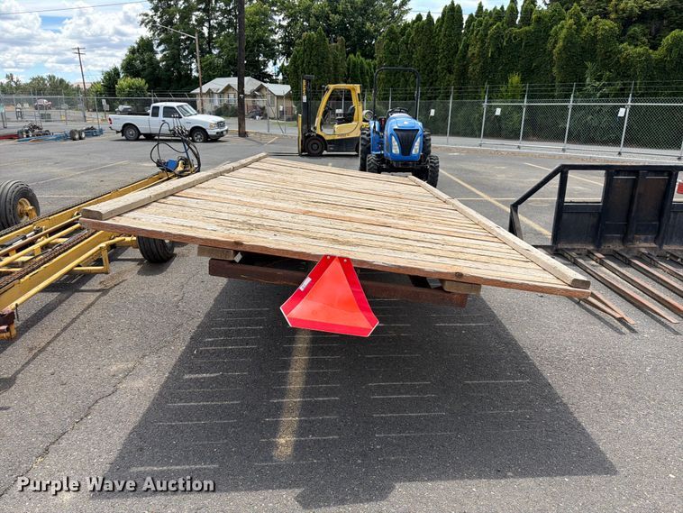 image for item ET0705 Shop Built utility trailer