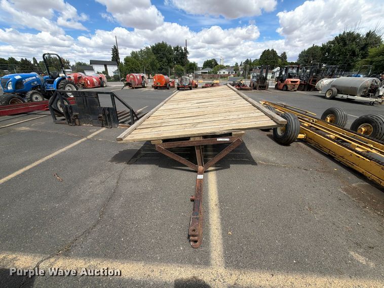 image for item ET0705 Shop Built utility trailer