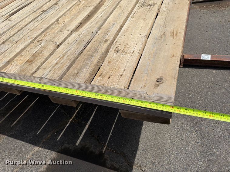 image for item ET0705 Shop Built utility trailer