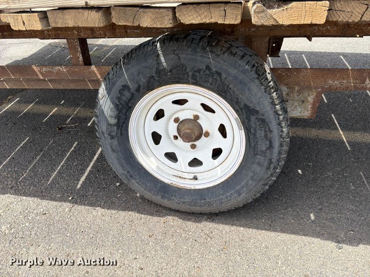image for item ET0705 Shop Built utility trailer