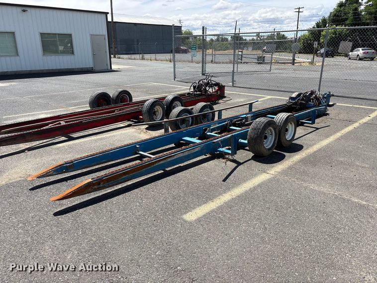 image for item ET0710 Blueline 1-TRL-BLBTCAX orchard bin trailer