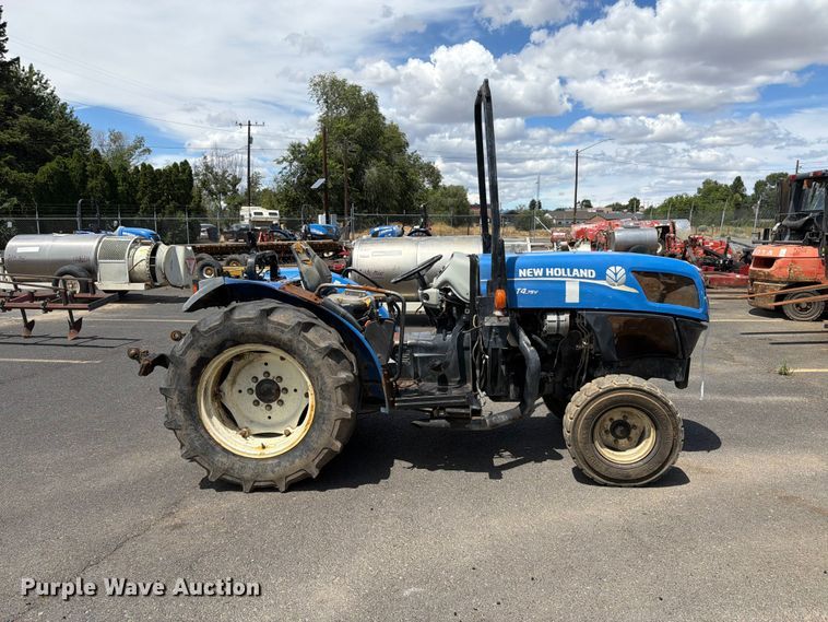 image for item ET0714 2013 New Holland T4.75V MFWD tractor