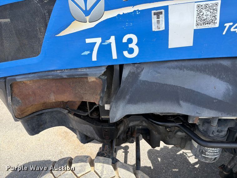 image for item ET0714 2013 New Holland T4.75V MFWD tractor
