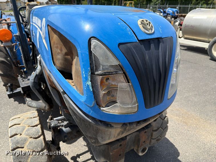 image for item ET0714 2013 New Holland T4.75V MFWD tractor