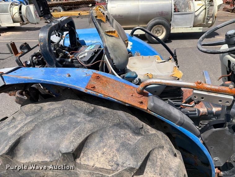 image for item ET0714 2013 New Holland T4.75V MFWD tractor