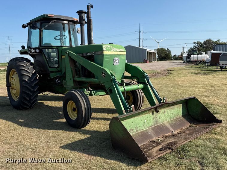 image for item EW4048 1979 John Deere 4640 tractor