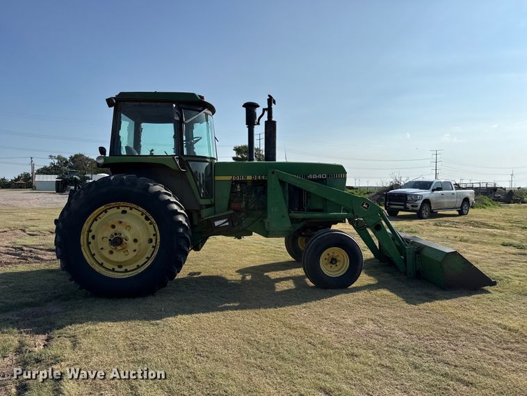 image for item EW4048 1979 John Deere 4640 tractor