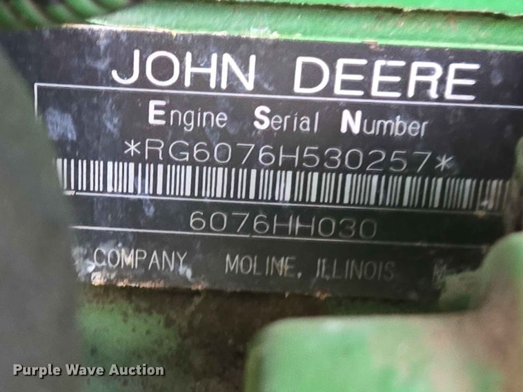 image for item EW8508 1994 John Deere 9600 combine