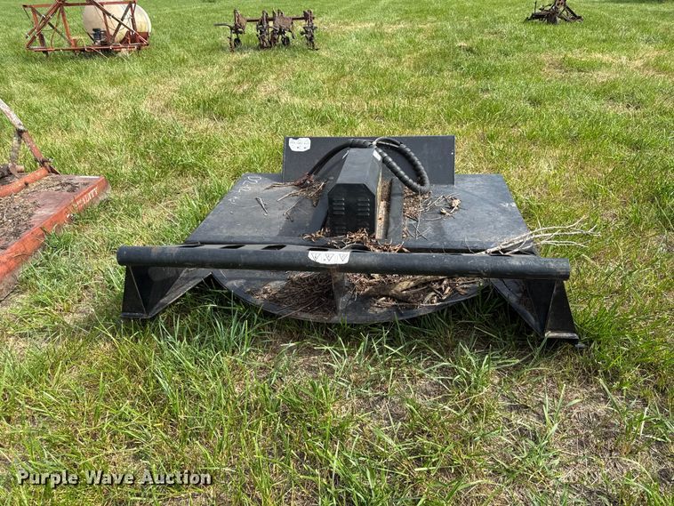 image for item EX2074 Mower King Brush Cutter skid steer brush mower