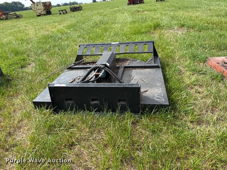 image for item EX2074 Mower King Brush Cutter skid steer brush mower