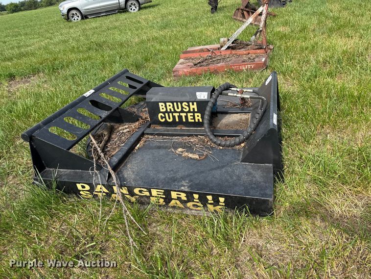 image for item EX2074 Mower King Brush Cutter skid steer brush mower