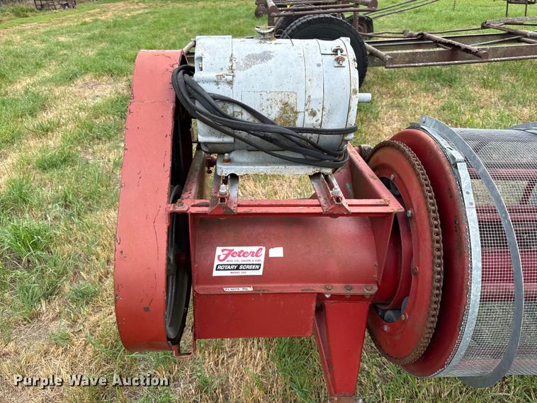image for item EX2091 Jeterl 100 rotary screen seed cleaner