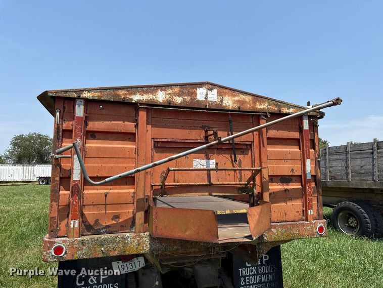 image for item EX2096 1974 Chevrolet C65 grain truck