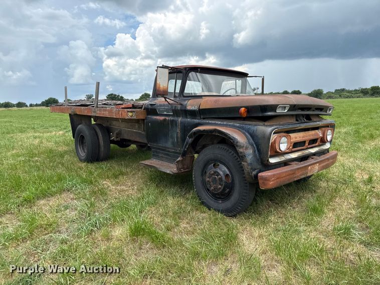 image for item EX2098 1964 Chevrolet C60 grain truck