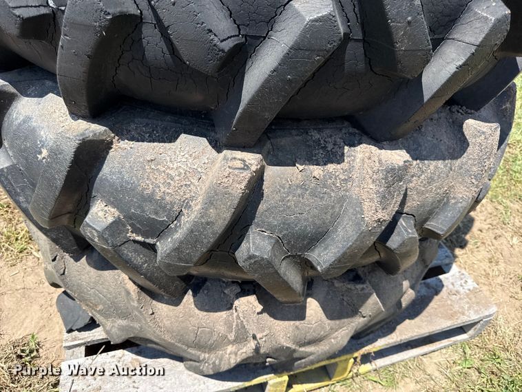image for item EX2104 (4) Good year 11-24.5 tires and wheels