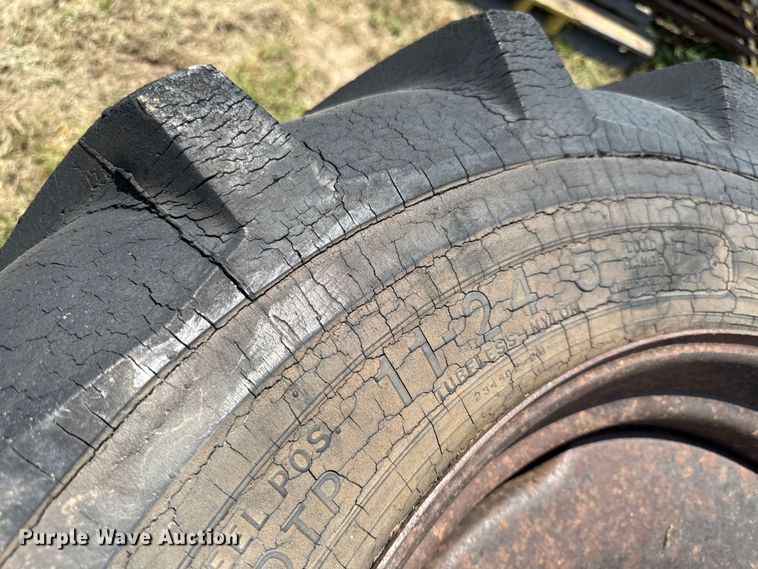 image for item EX2104 (4) Good year 11-24.5 tires and wheels