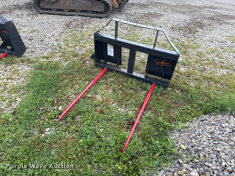 2025 LandHonor BS-12-2500G skid steer bale spear
