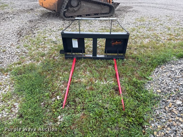 image for item EX2135 2025 LandHonor BS-12-2500G skid steer bale spear