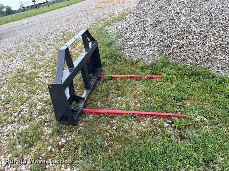 image for item EX2135 2025 LandHonor BS-12-2500G skid steer bale spear