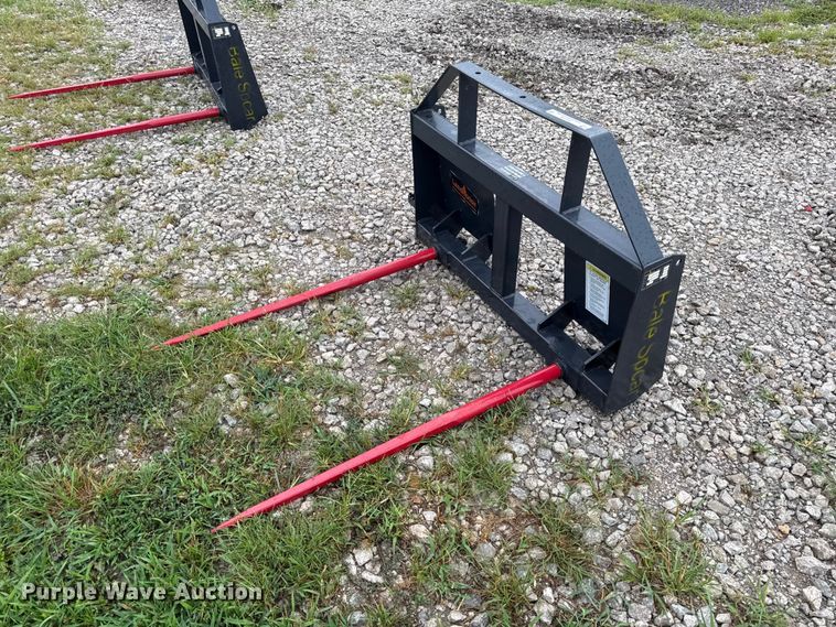 2025 LandHonor BS-12-2500G skid steer bale spear