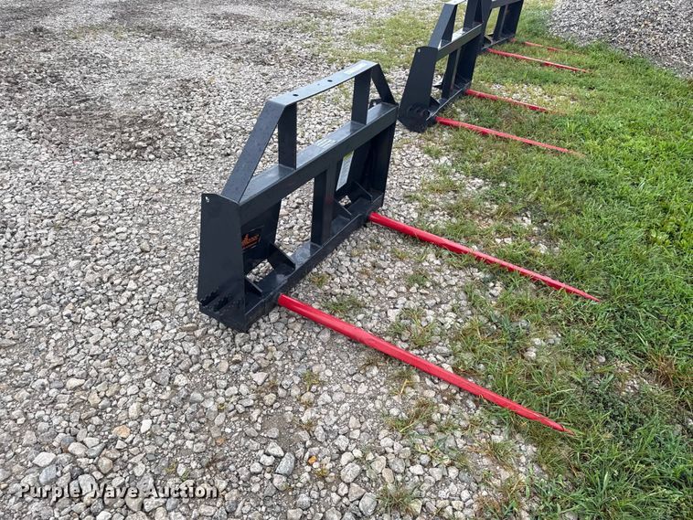 image for item EX2136 2025 LandHonor BS-12-2500G skid steer bale spear