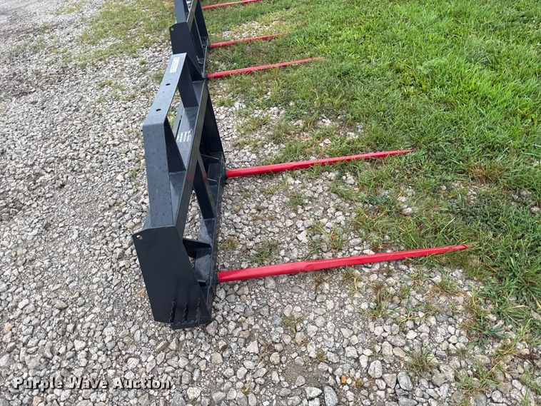 image for item EX2136 2025 LandHonor BS-12-2500G skid steer bale spear