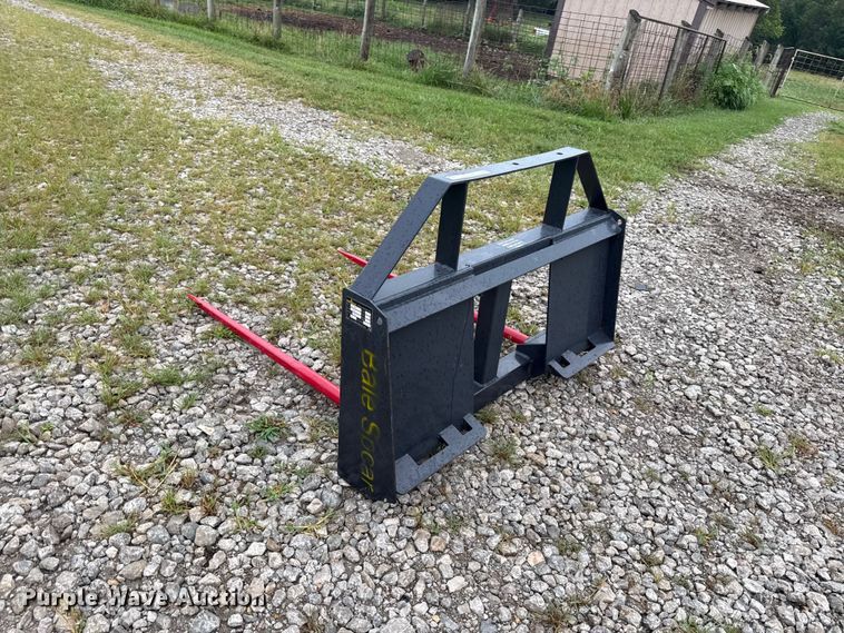 image for item EX2138 2025 LandHonor BS-12-2500G skid steer bale spear
