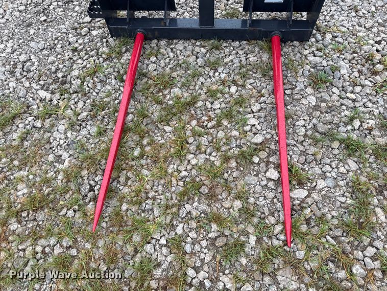 image for item EX2138 2025 LandHonor BS-12-2500G skid steer bale spear