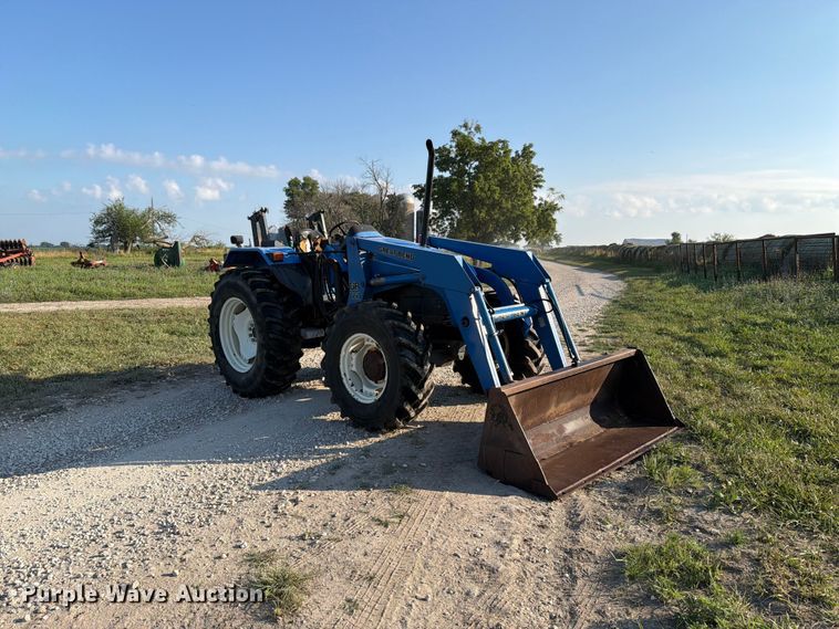 image for item EX4579 2001 New Holland TS100 MFWD tractor