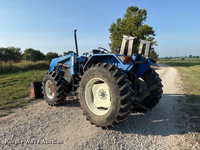 image for item EX4579 2001 New Holland TS100 MFWD tractor