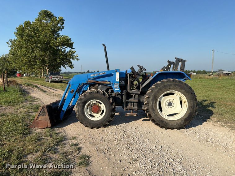 image for item EX4579 2001 New Holland TS100 MFWD tractor