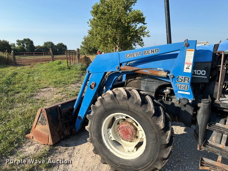 image for item EX4579 2001 New Holland TS100 MFWD tractor