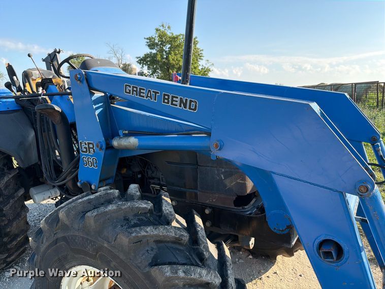 image for item EX4579 2001 New Holland TS100 MFWD tractor