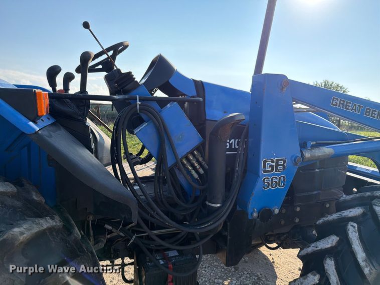 image for item EX4579 2001 New Holland TS100 MFWD tractor