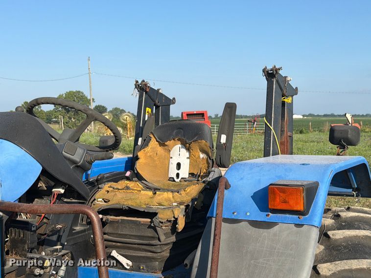 image for item EX4579 2001 New Holland TS100 MFWD tractor