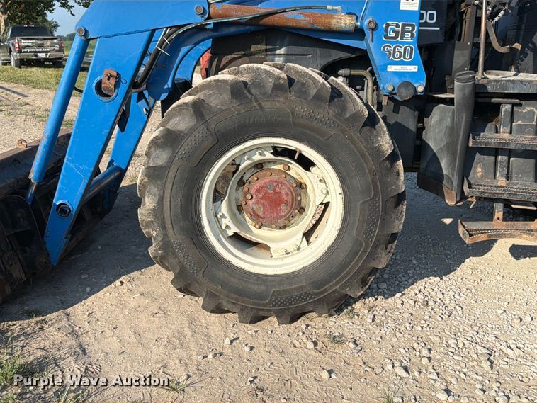 image for item EX4579 2001 New Holland TS100 MFWD tractor