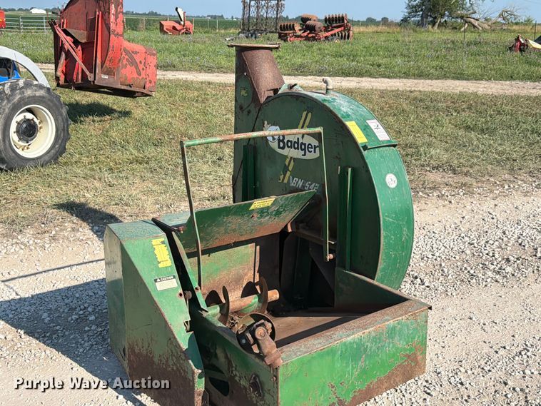 image for item EX4581 Badger BN 542 silage blower