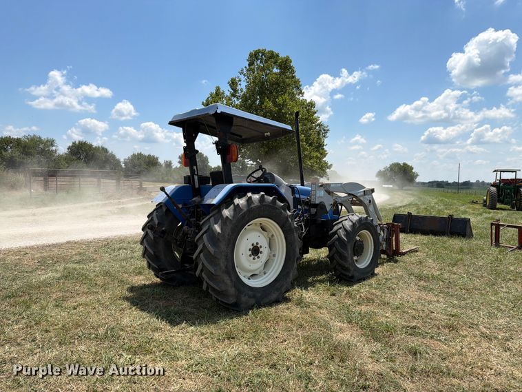 image for item EX4590 2007 New Holland TL100A MFWD tractor