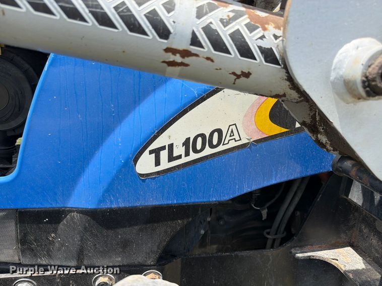 image for item EX4590 2007 New Holland TL100A MFWD tractor