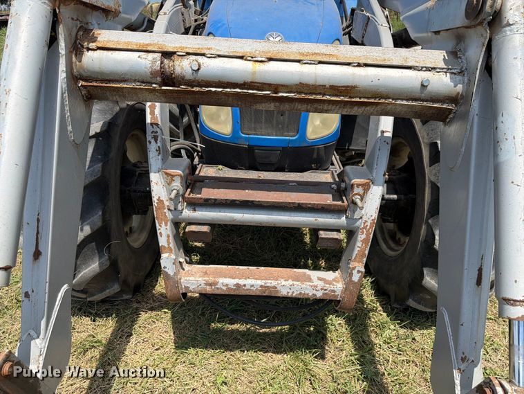 image for item EX4590 2007 New Holland TL100A MFWD tractor