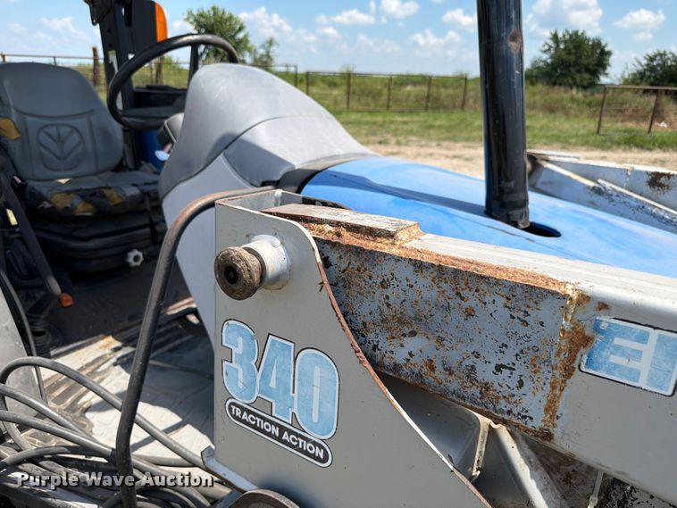 image for item EX4590 2007 New Holland TL100A MFWD tractor